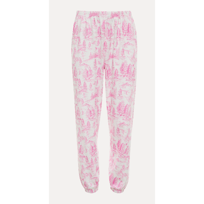 georgie pant | powder pink toile