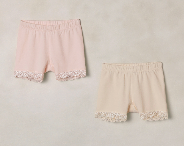 cartwheel shorts || pearl, blush