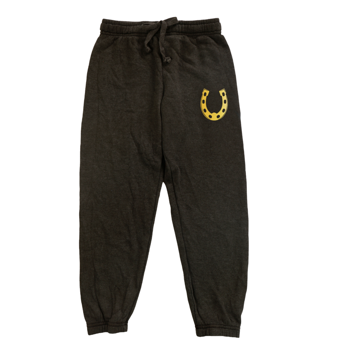 athletic waist cuff pant | black horseshoe