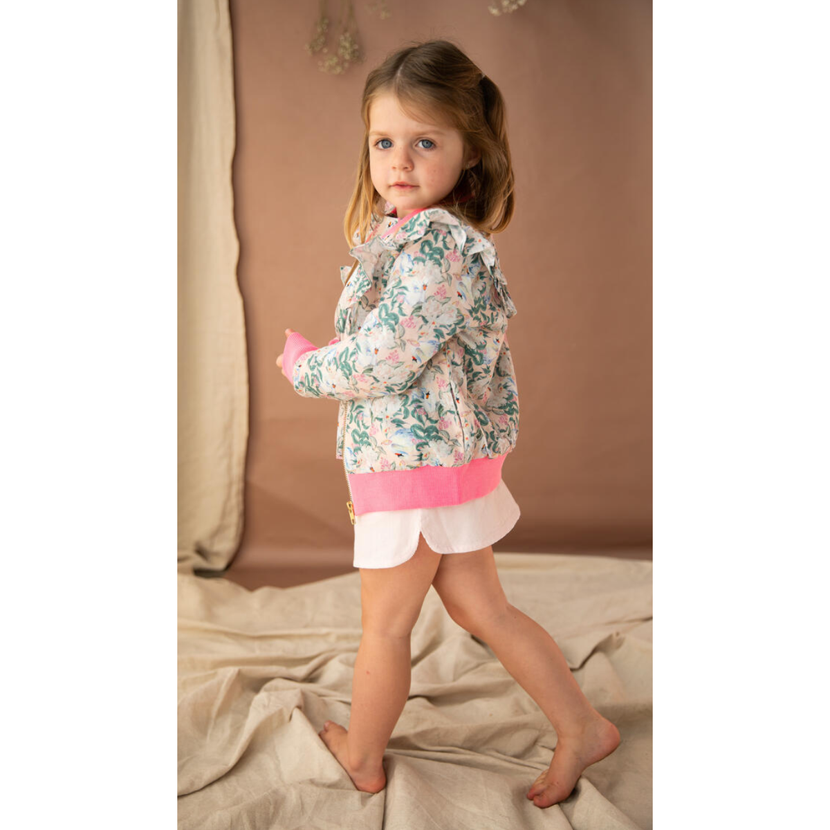 beatrix bomber | hello gorgeous print