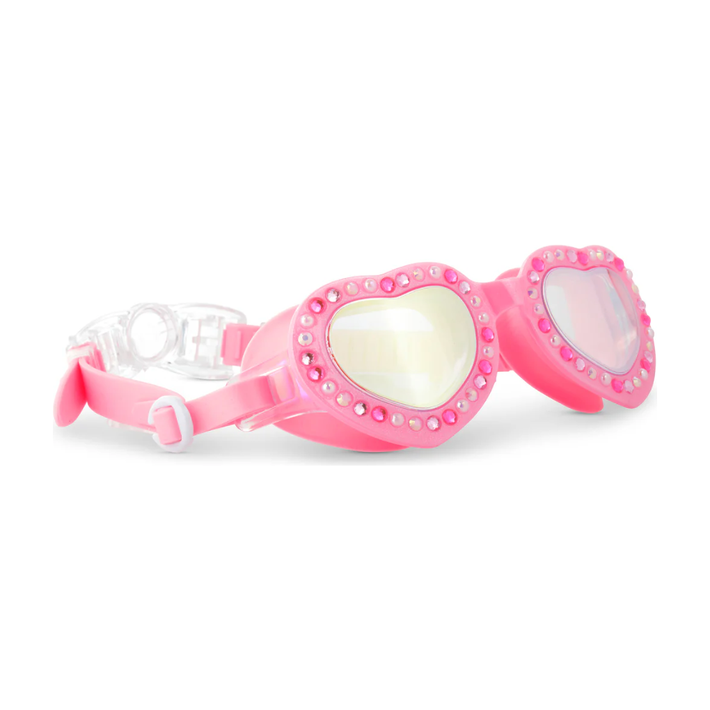 beautiful bows swim googles | pink lace