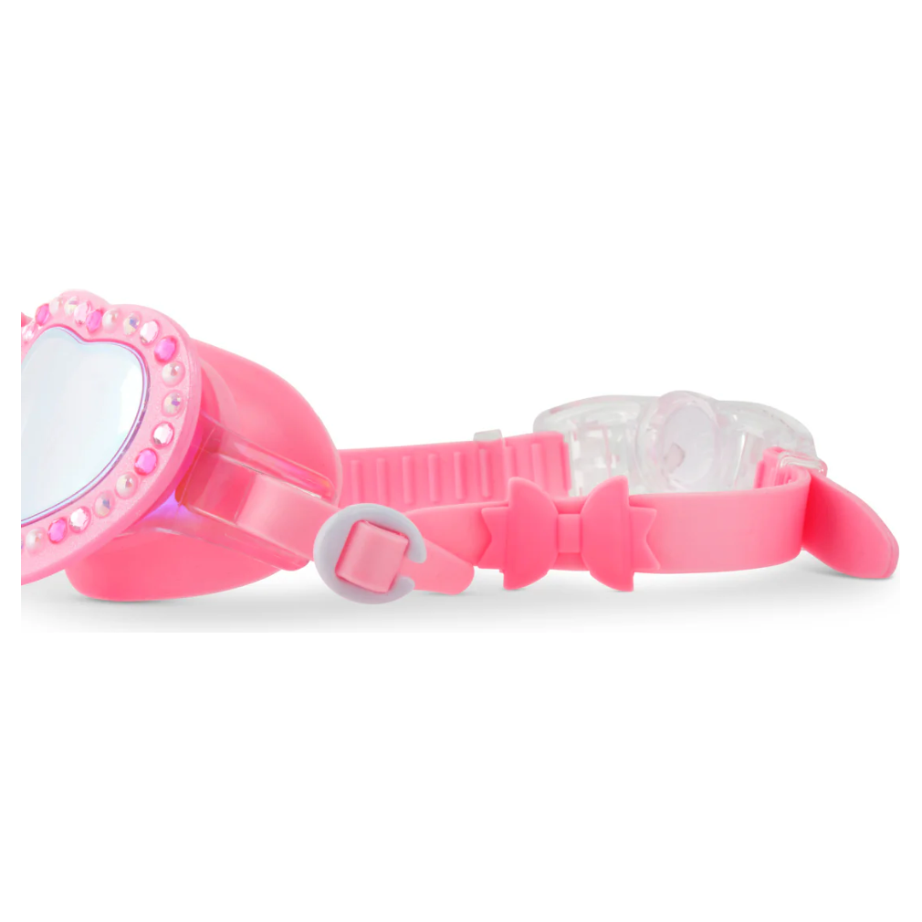 beautiful bows swim googles | pink lace