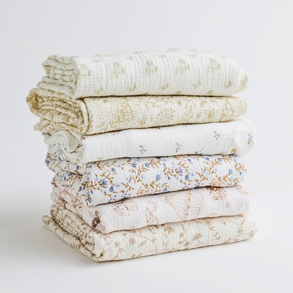 baby swaddle blanket | blue tulip swaddle