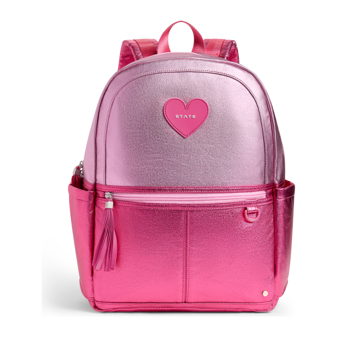 kane kids backpack | pink/hot pink heart