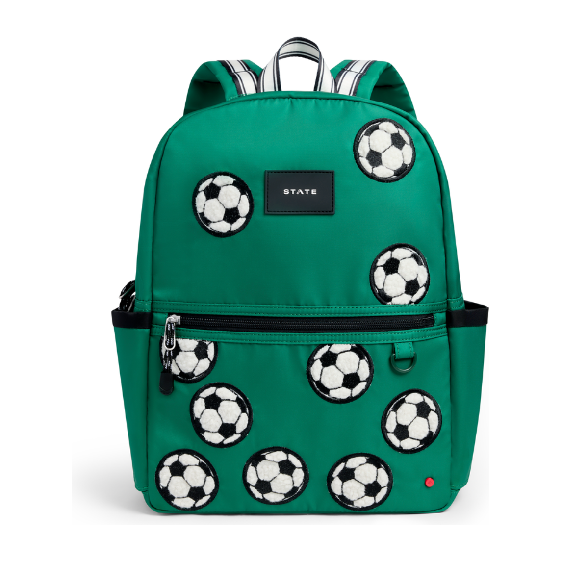 kane kids backpack | fuzzy soccer balls