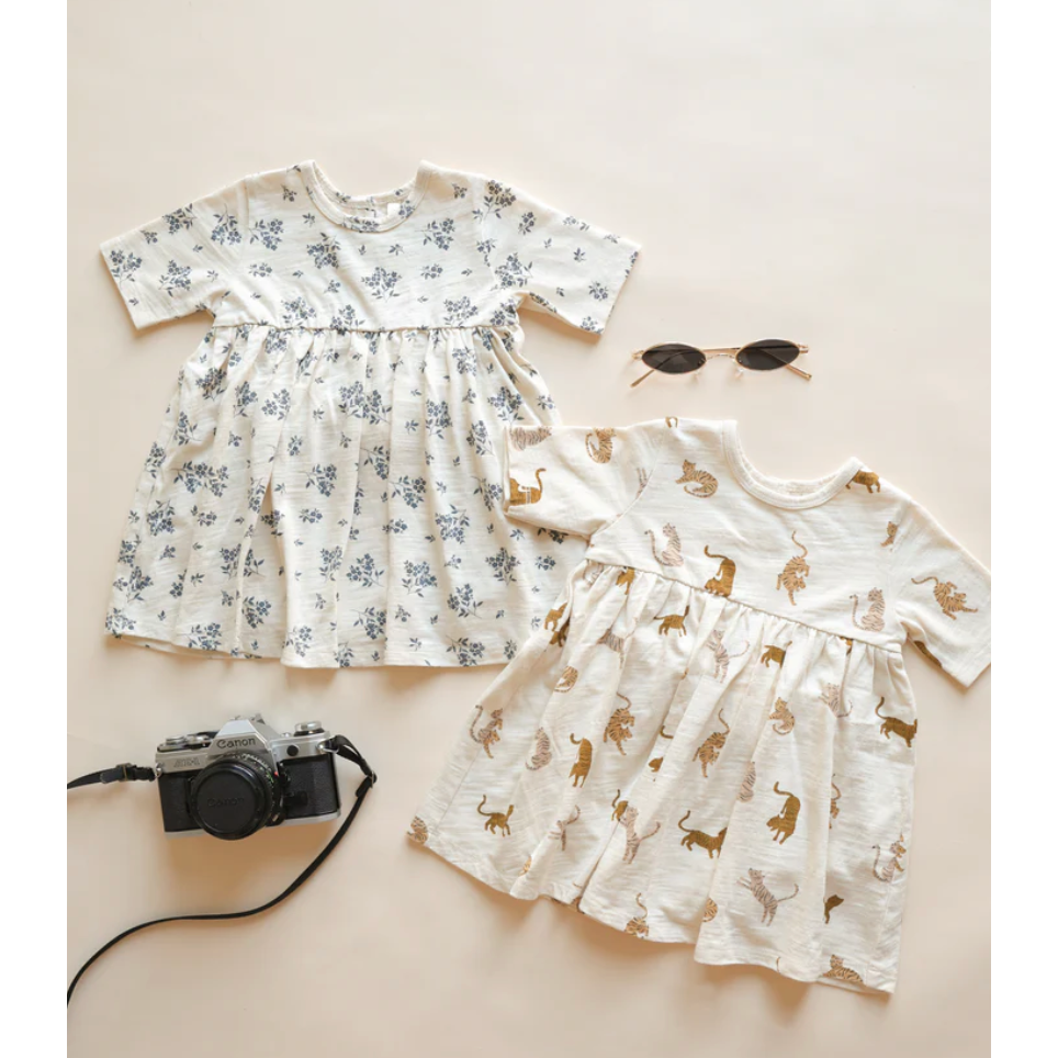 finn dress || blue floral