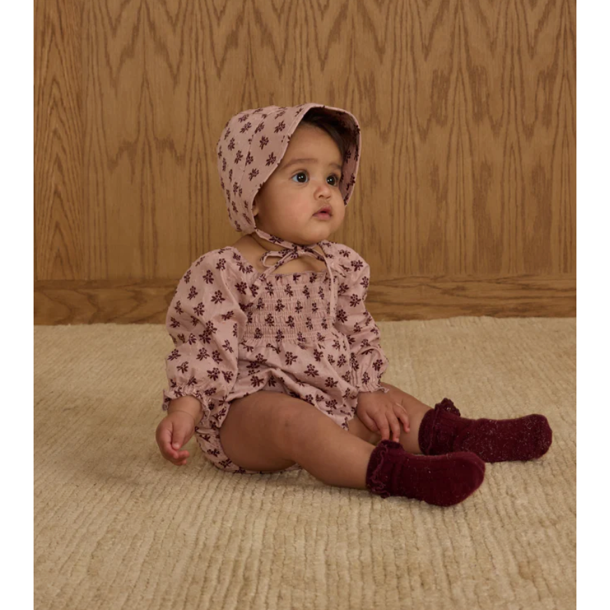 adelaide romper | blush fleur