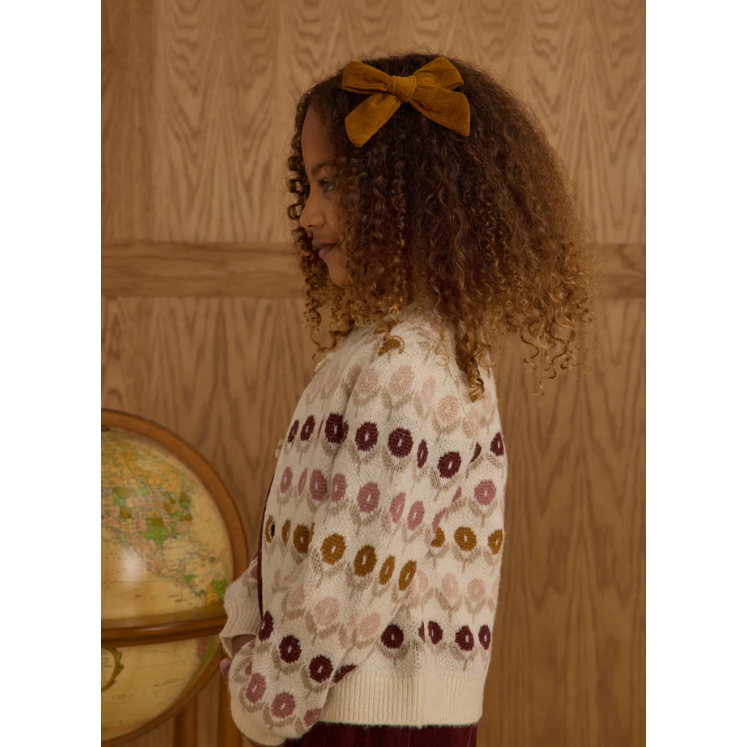 cheyenne cardigan || floral jacquard