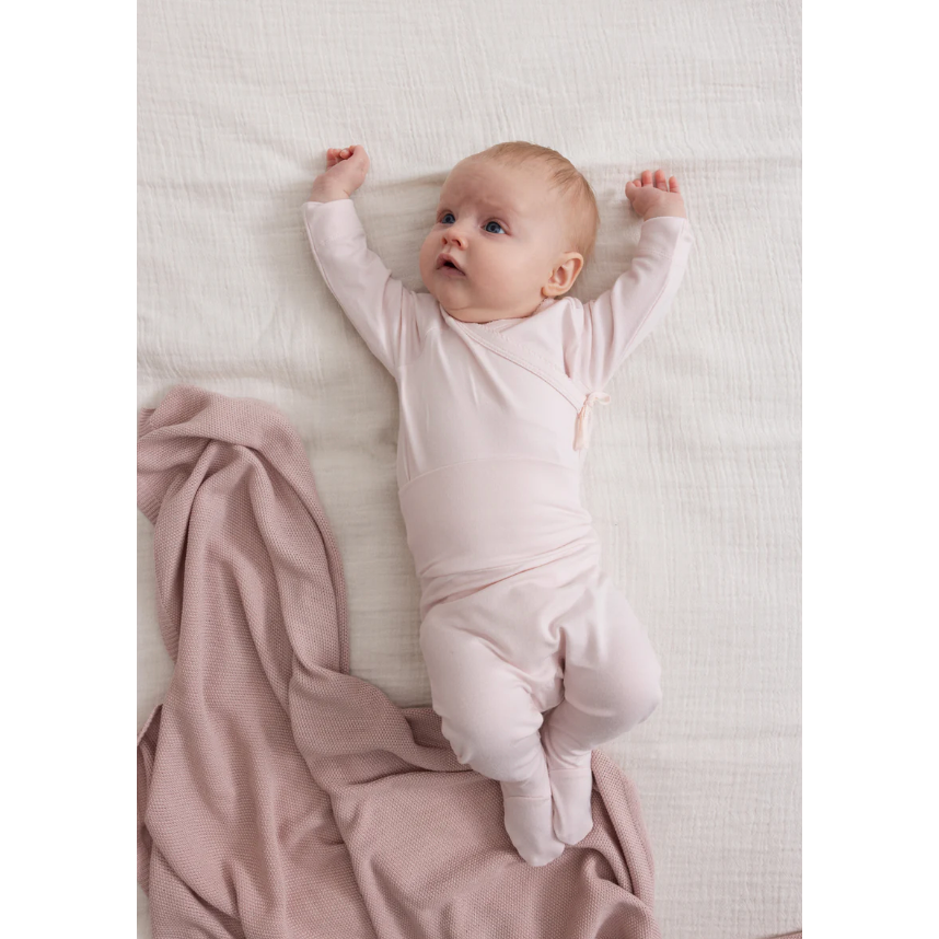 alia, knit blanket | faded rose