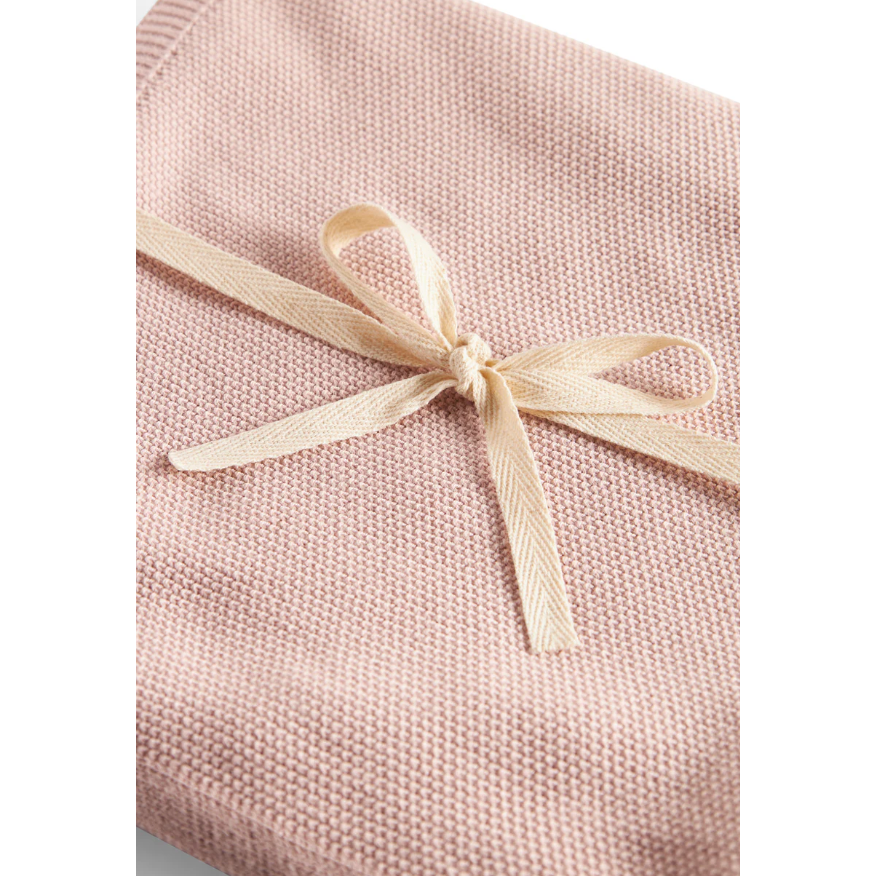 alia, knit blanket | faded rose