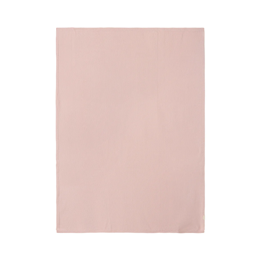 alia, knit blanket | faded rose