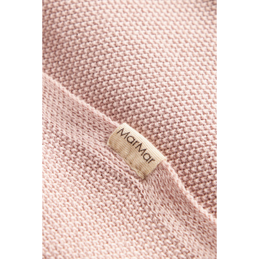 alia, knit blanket | faded rose