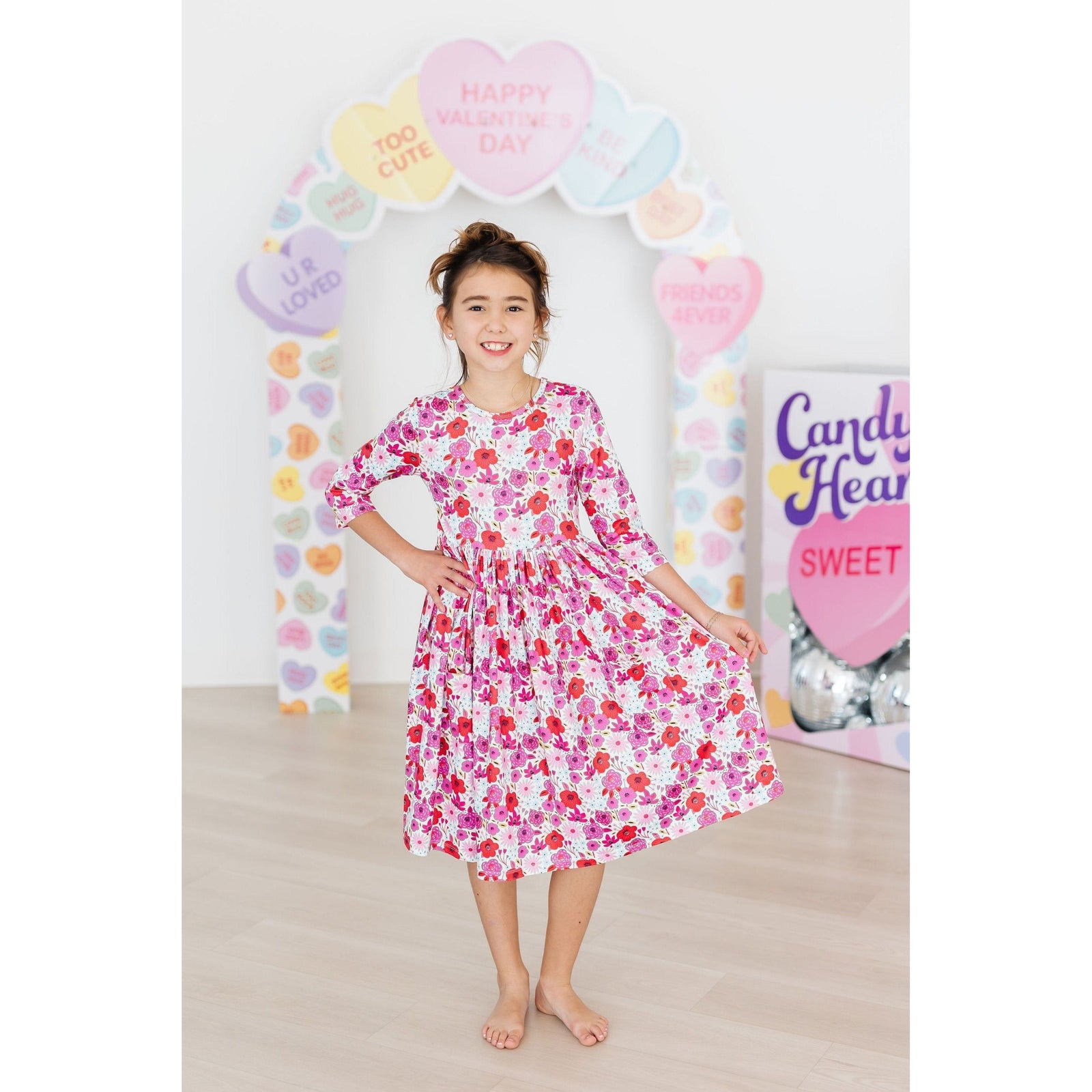 Secret Garden 3/4 Pocket Twirl Dress