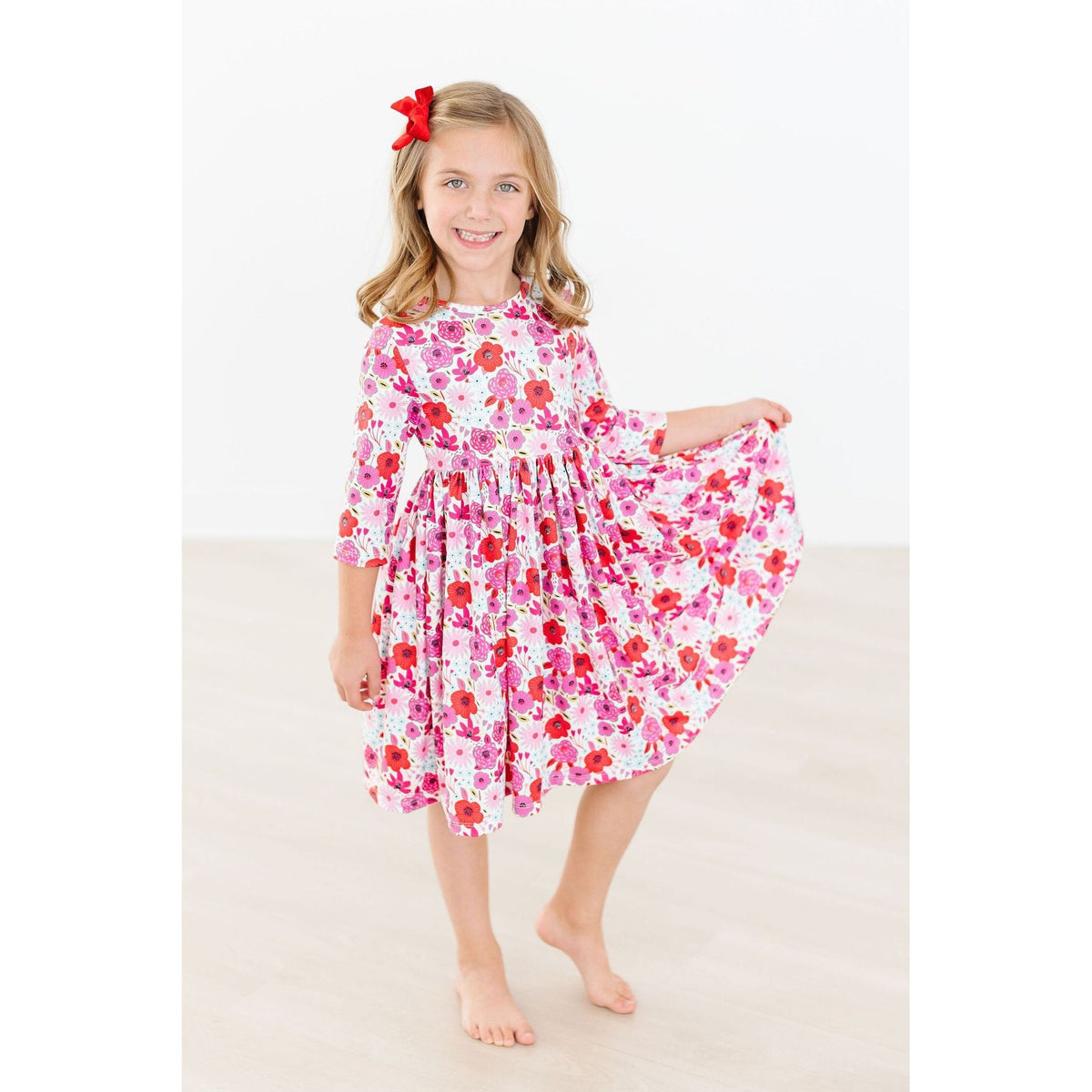 Secret Garden 3/4 Pocket Twirl Dress