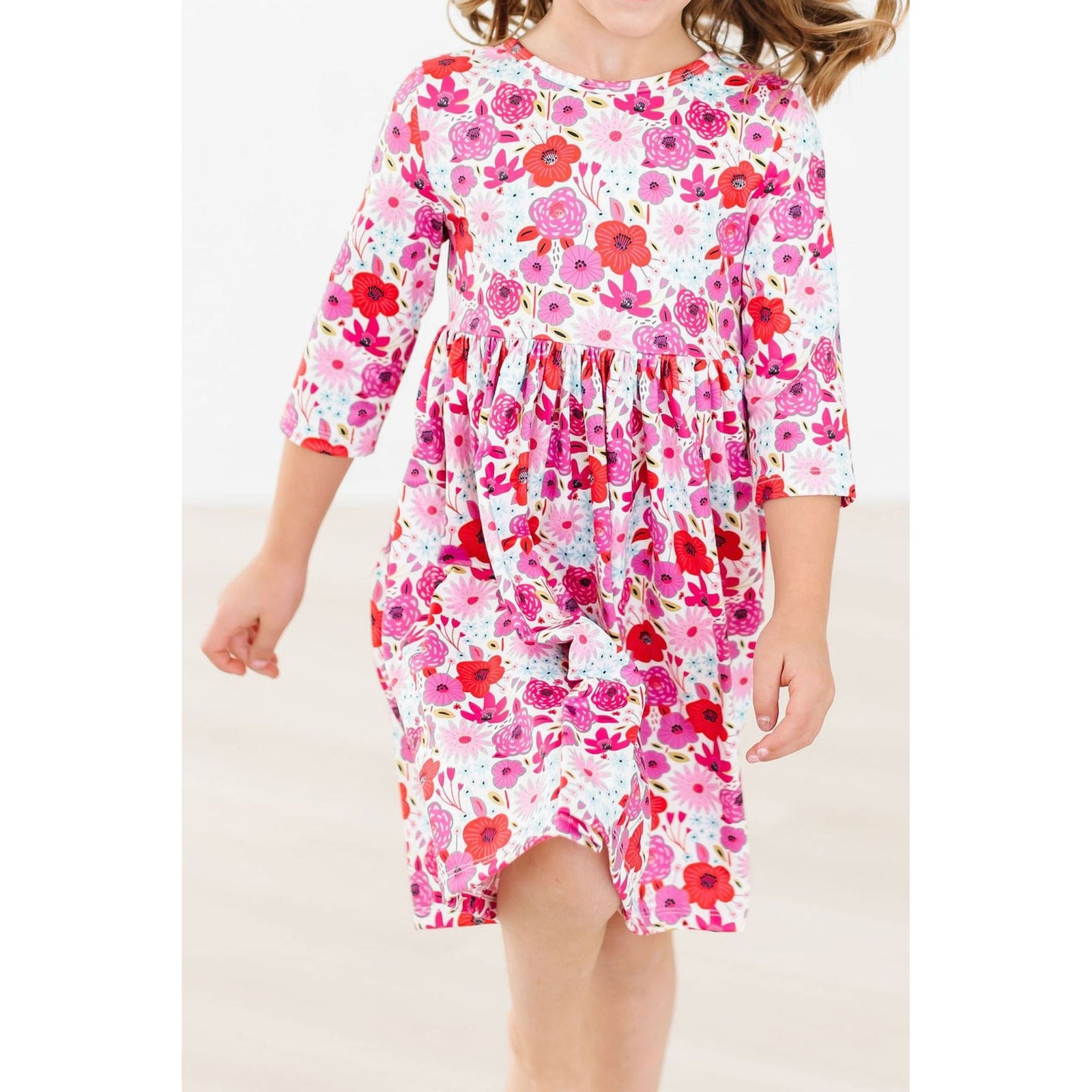 Secret Garden 3/4 Pocket Twirl Dress