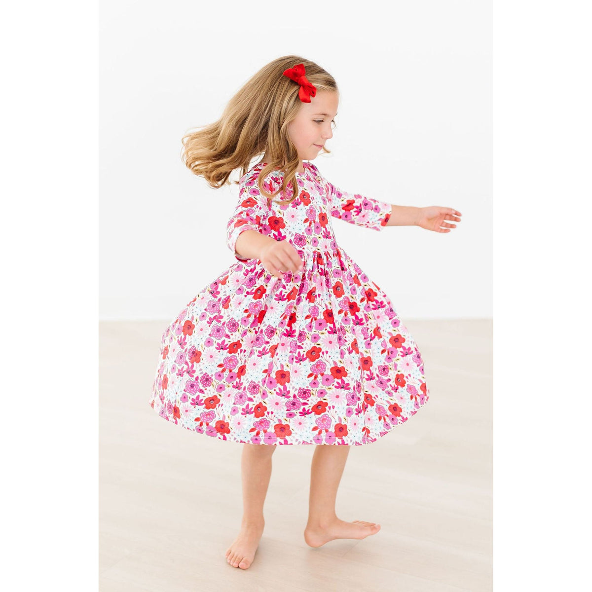 Secret Garden 3/4 Pocket Twirl Dress