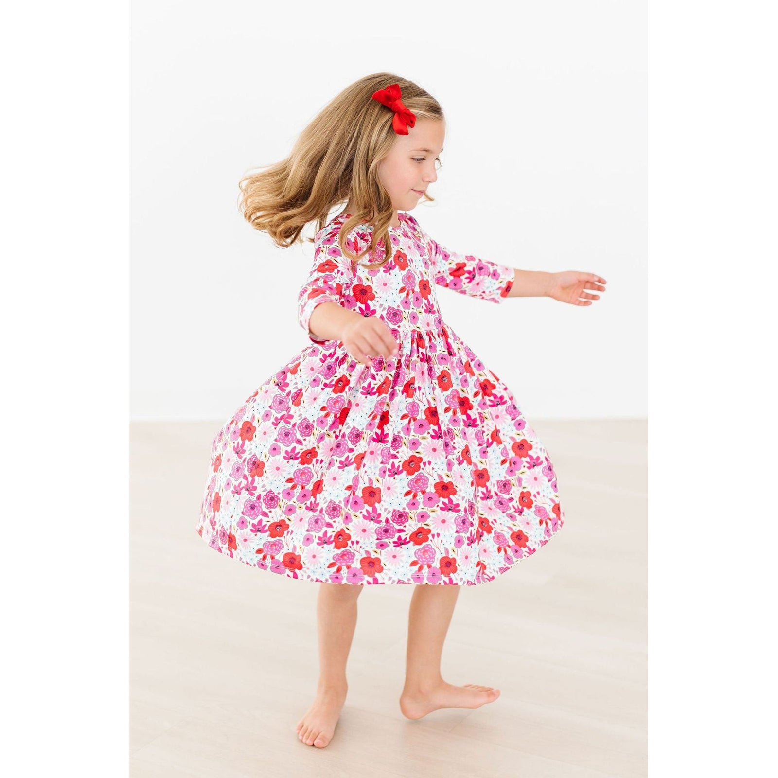 Secret Garden 3/4 Pocket Twirl Dress