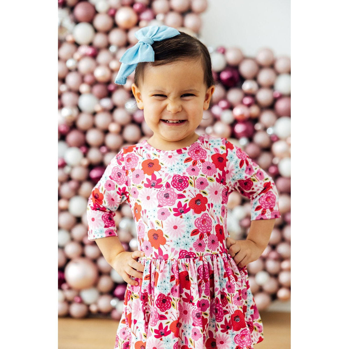 Secret Garden 3/4 Sleeve Twirl Bodysuit