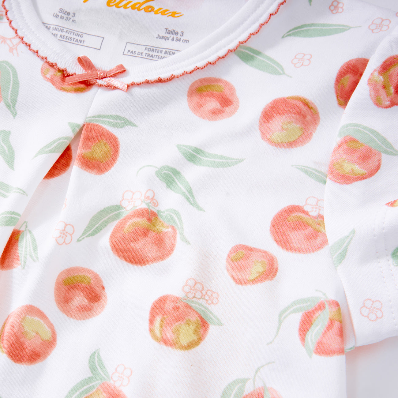 Summer Peaches Pajamas