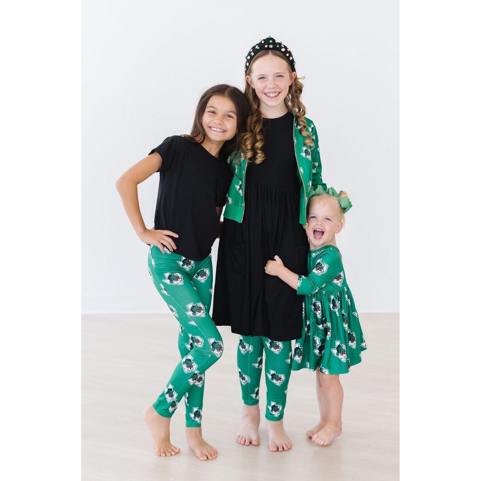 Southlake Carroll Dragons 3/4 Sleeve Pocket Twirl Dress