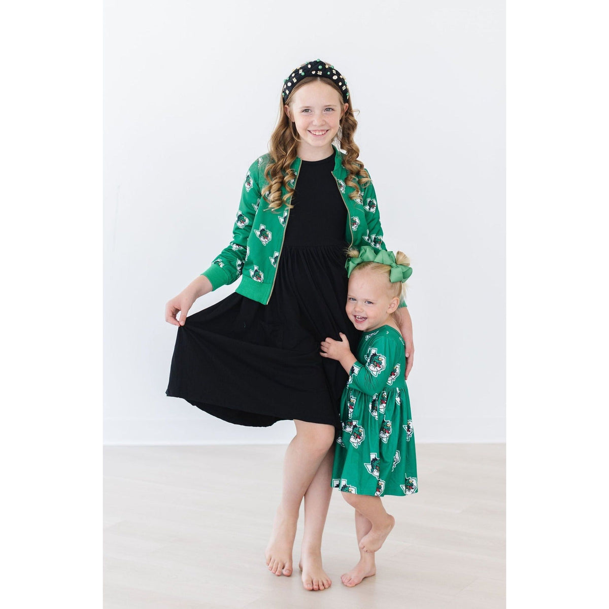 Southlake Carroll Dragons 3/4 Sleeve Pocket Twirl Dress