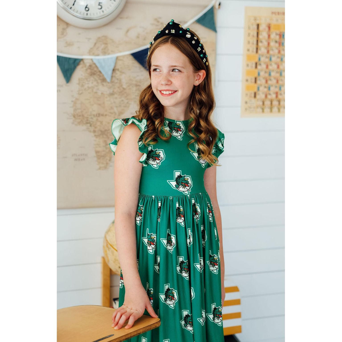 Southlake Carroll Dragons Flutter Twirl Dress
