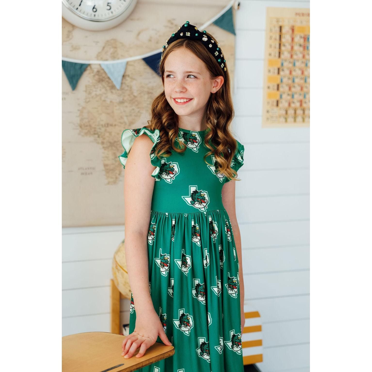 Southlake Carroll Dragons Flutter Twirl Dress