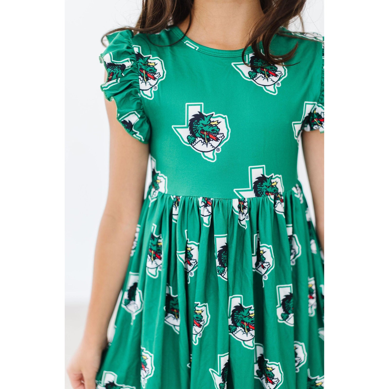 Southlake Carroll Dragons Flutter Twirl Dress