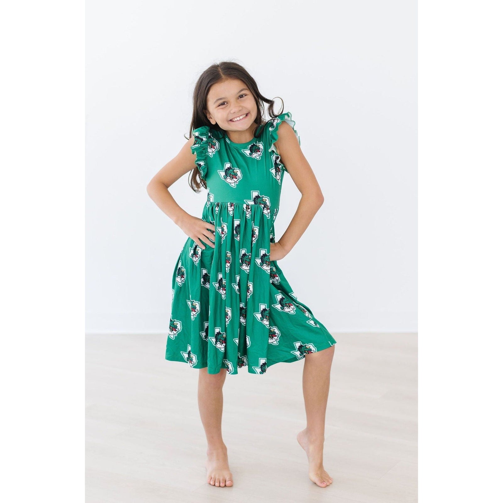 Southlake Carroll Dragons Flutter Twirl Dress