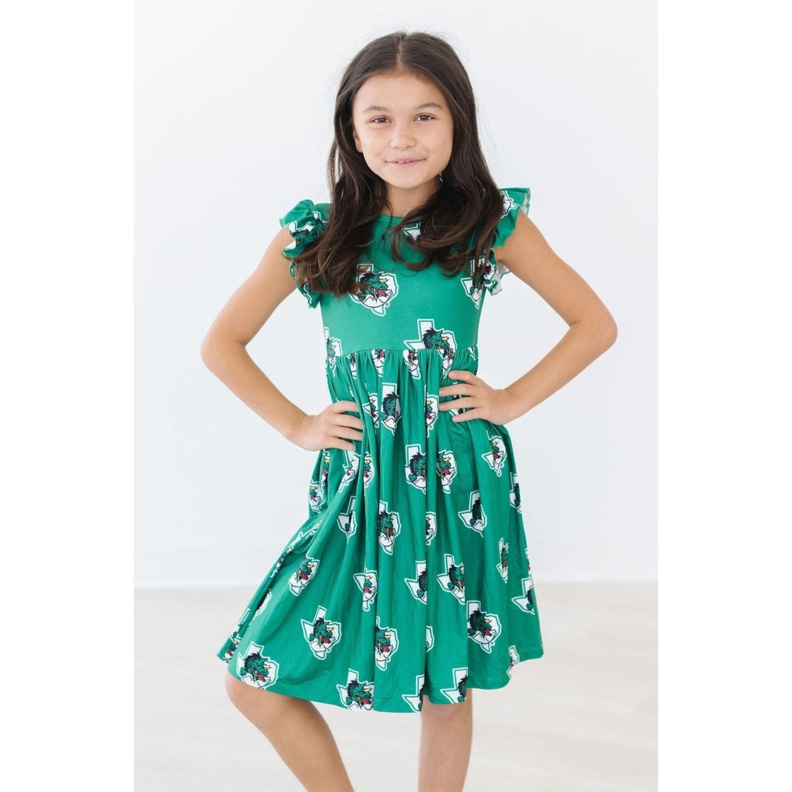 Southlake Carroll Dragons Flutter Twirl Dress