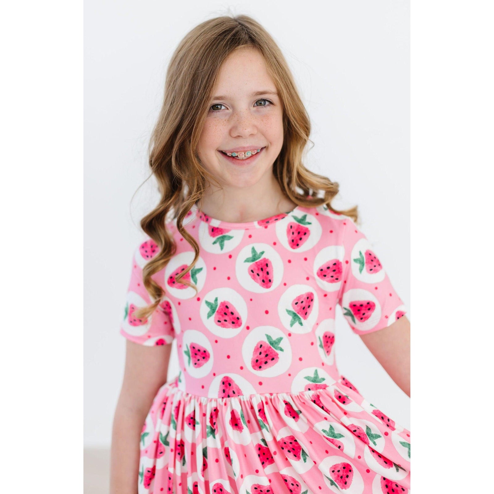 Strawberry Fields S/S Pocket Twirl Dress