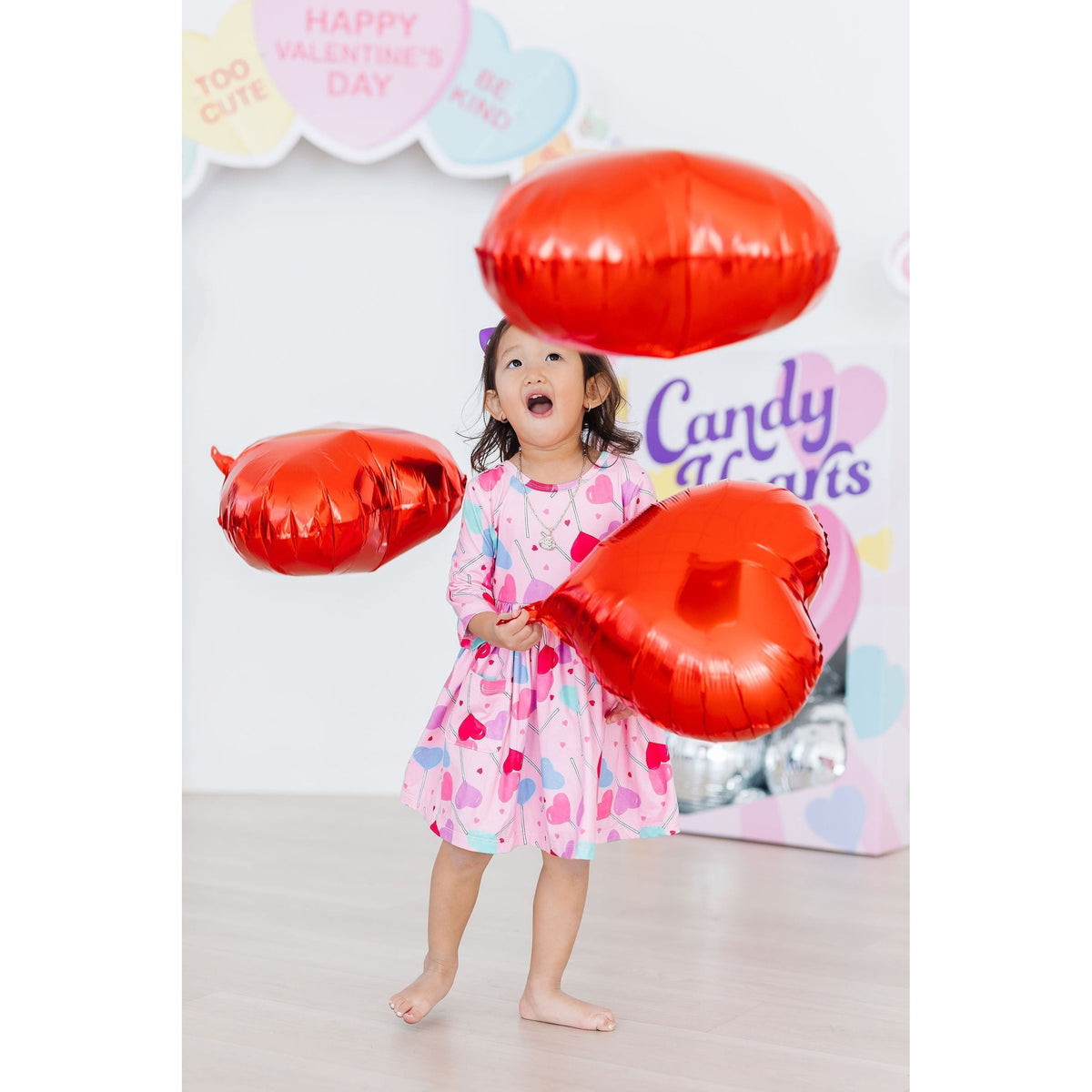 Sucker for You 3/4 Sleeve Pocket Twirl Dress