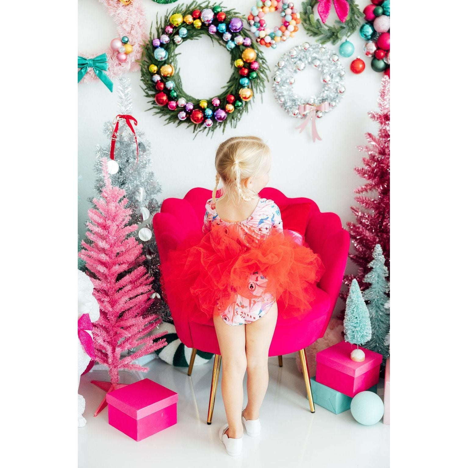 Sugarplum Fairy 3/4 Tutu Leotard