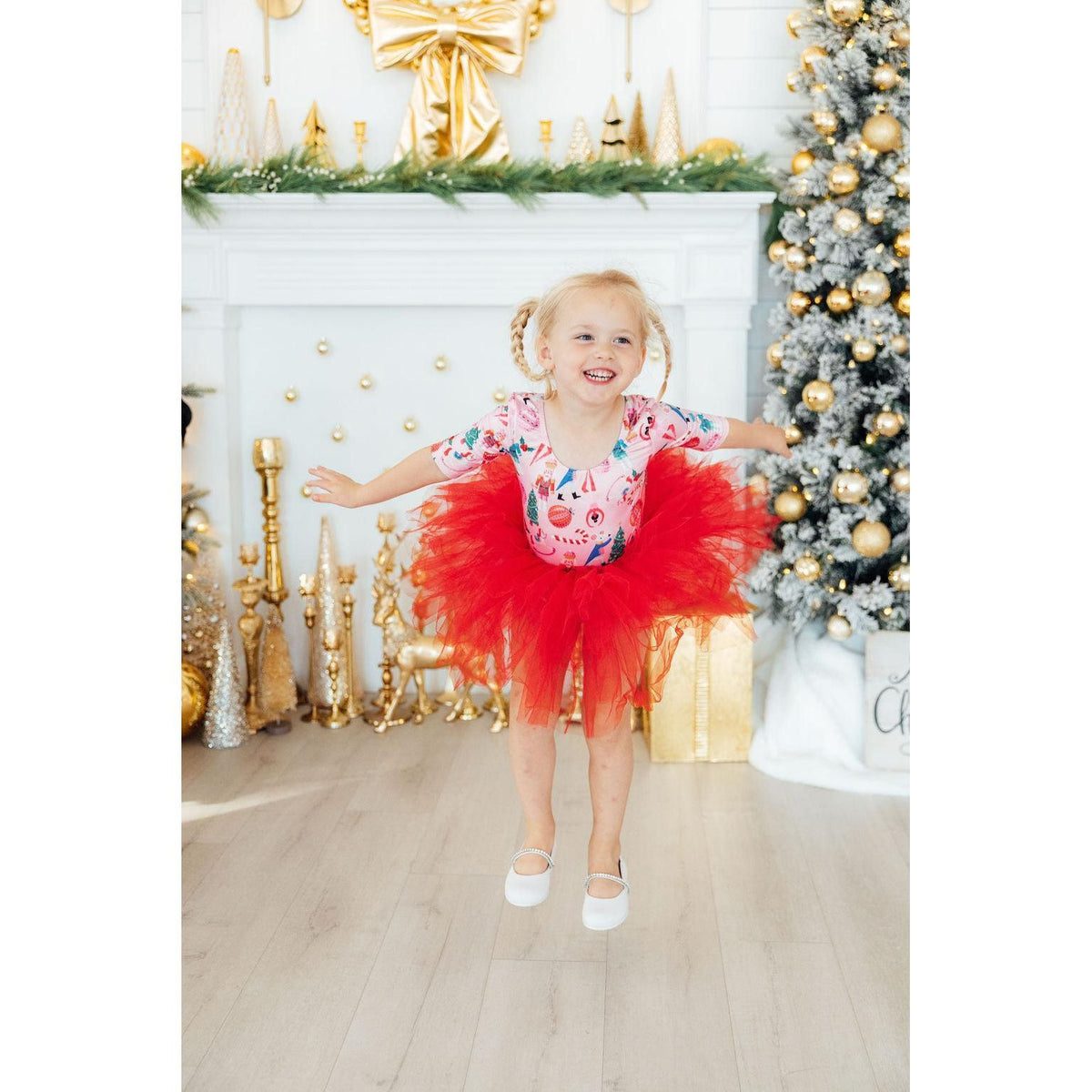 Sugarplum Fairy 3/4 Tutu Leotard