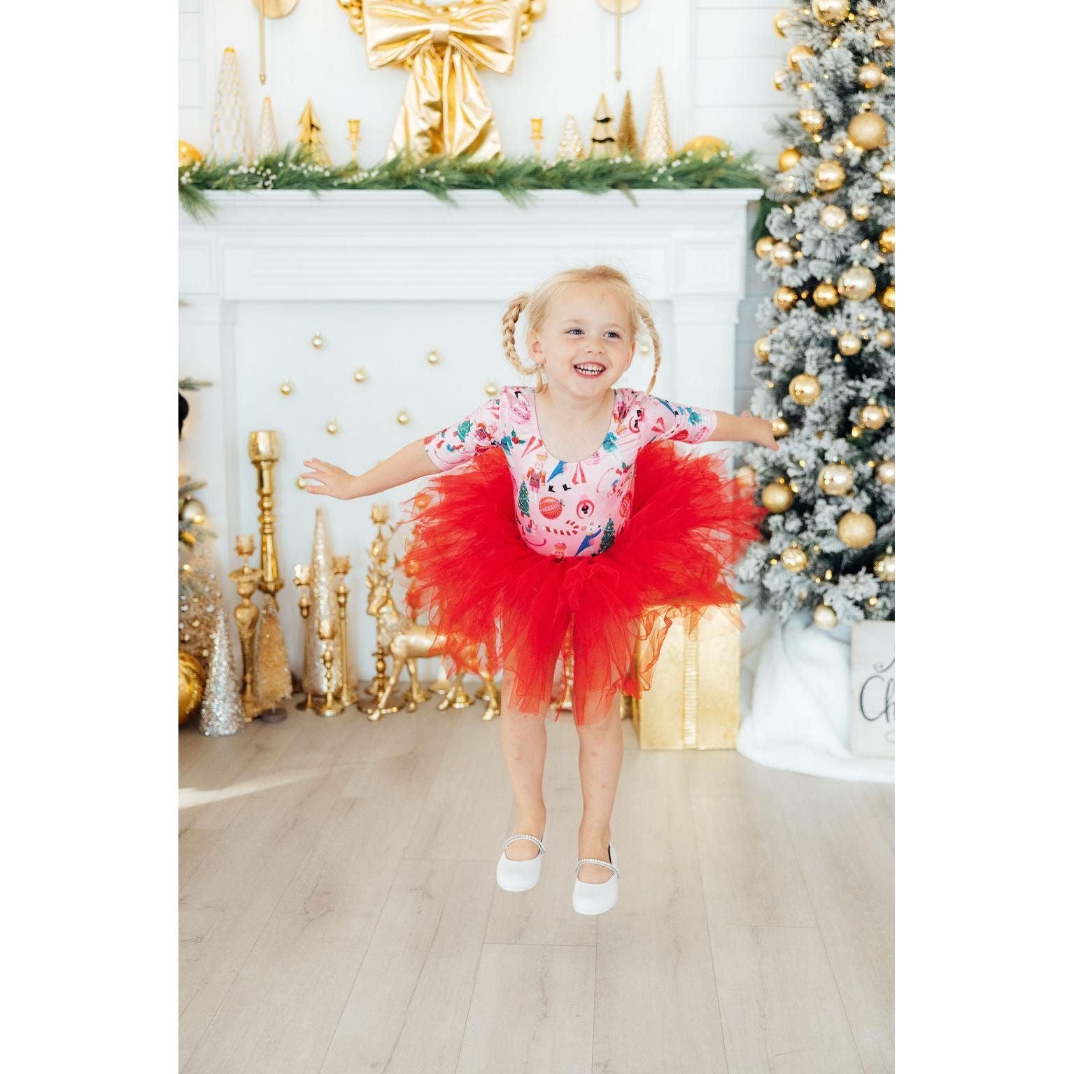 Sugarplum Fairy 3/4 Tutu Leotard