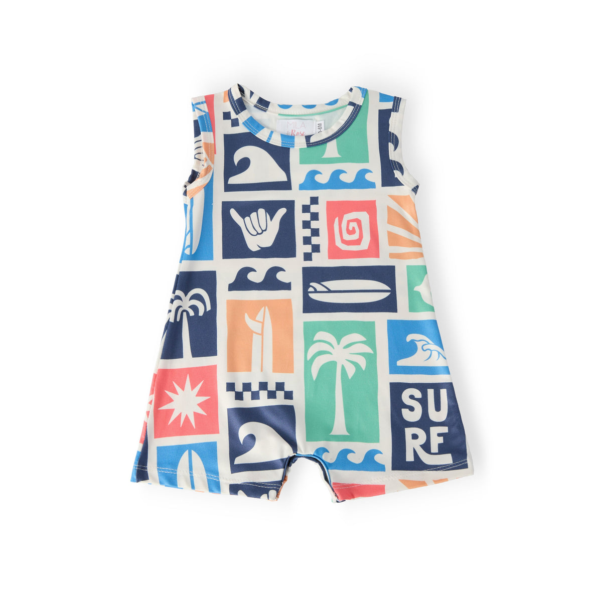 Summer Surfer Shorty One-Piece