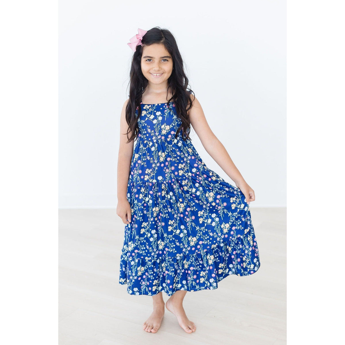 Sunny Meadow Ruffle Maxi Dress