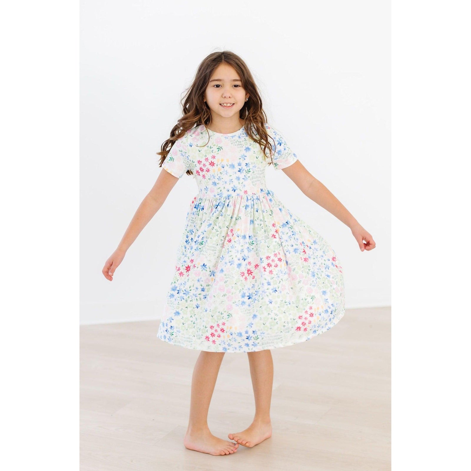 Sunshine Meadows S/S Pocket Twirl Dress