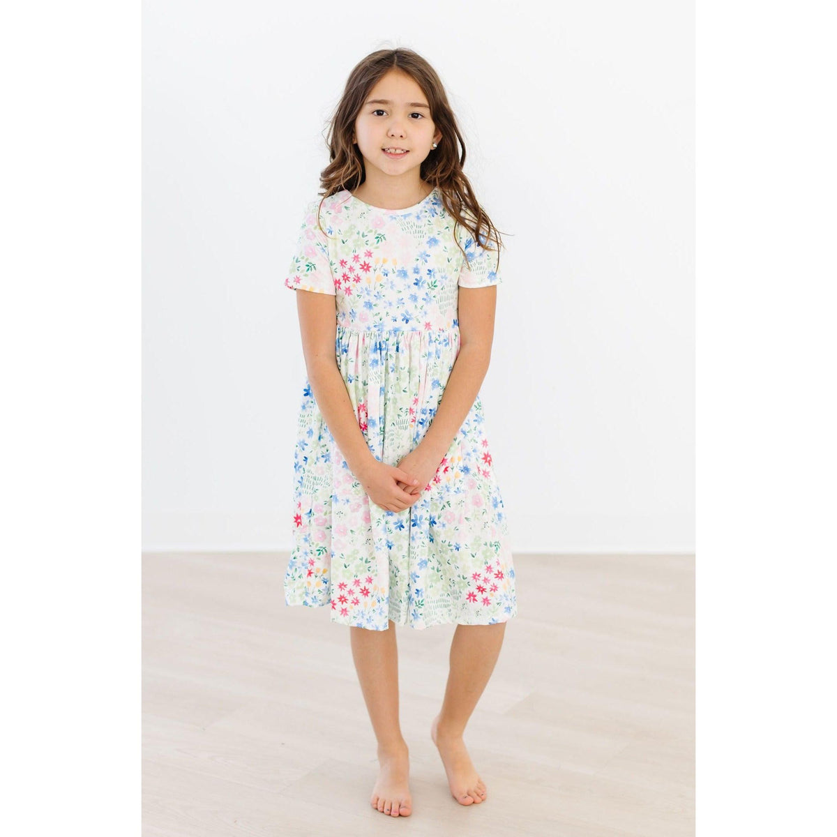 Sunshine Meadows S/S Pocket Twirl Dress