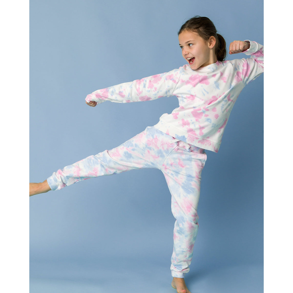 The Organic Sweatpant [Pastel Marble]