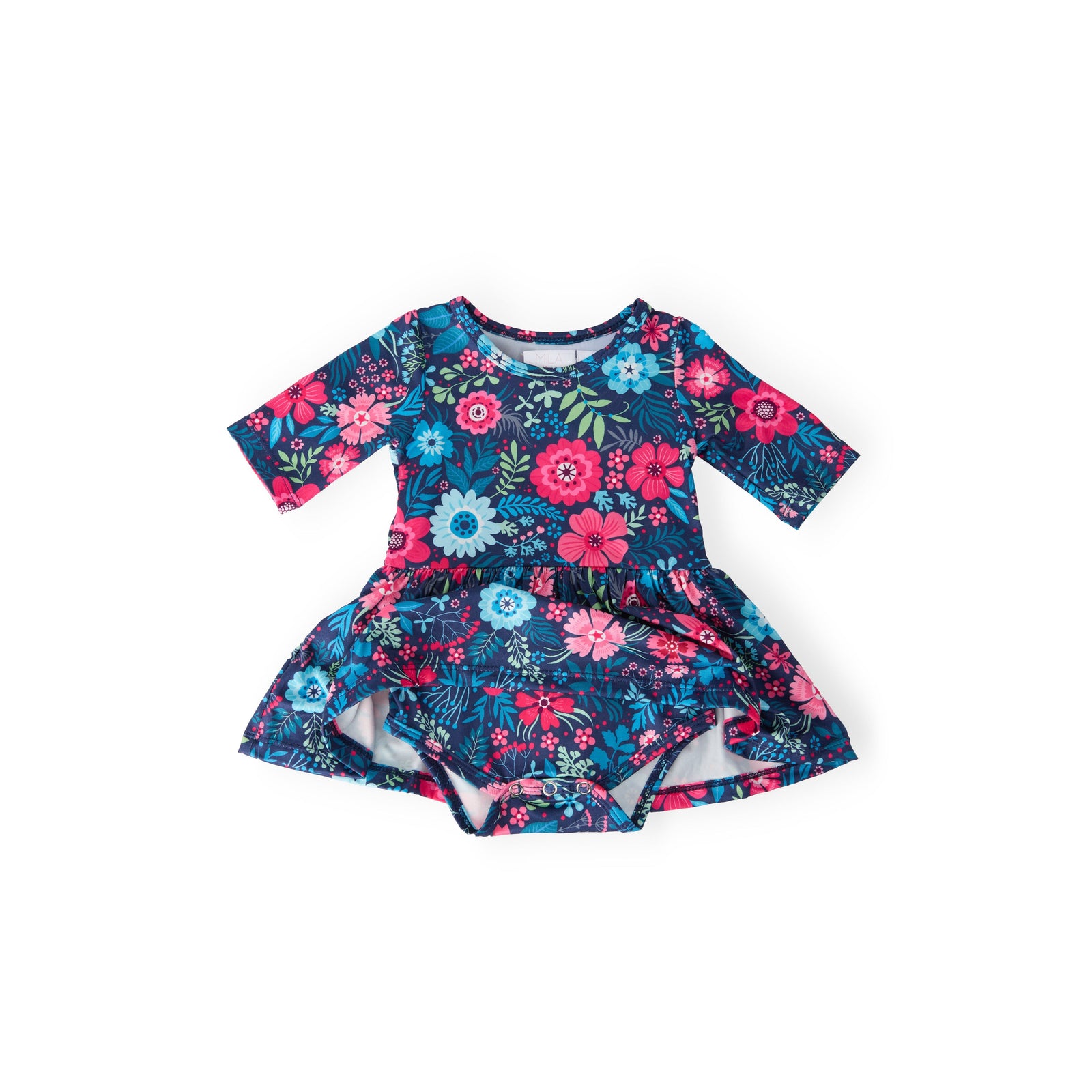 Sweet Gardenia 3/4 Twirl Bodysuit