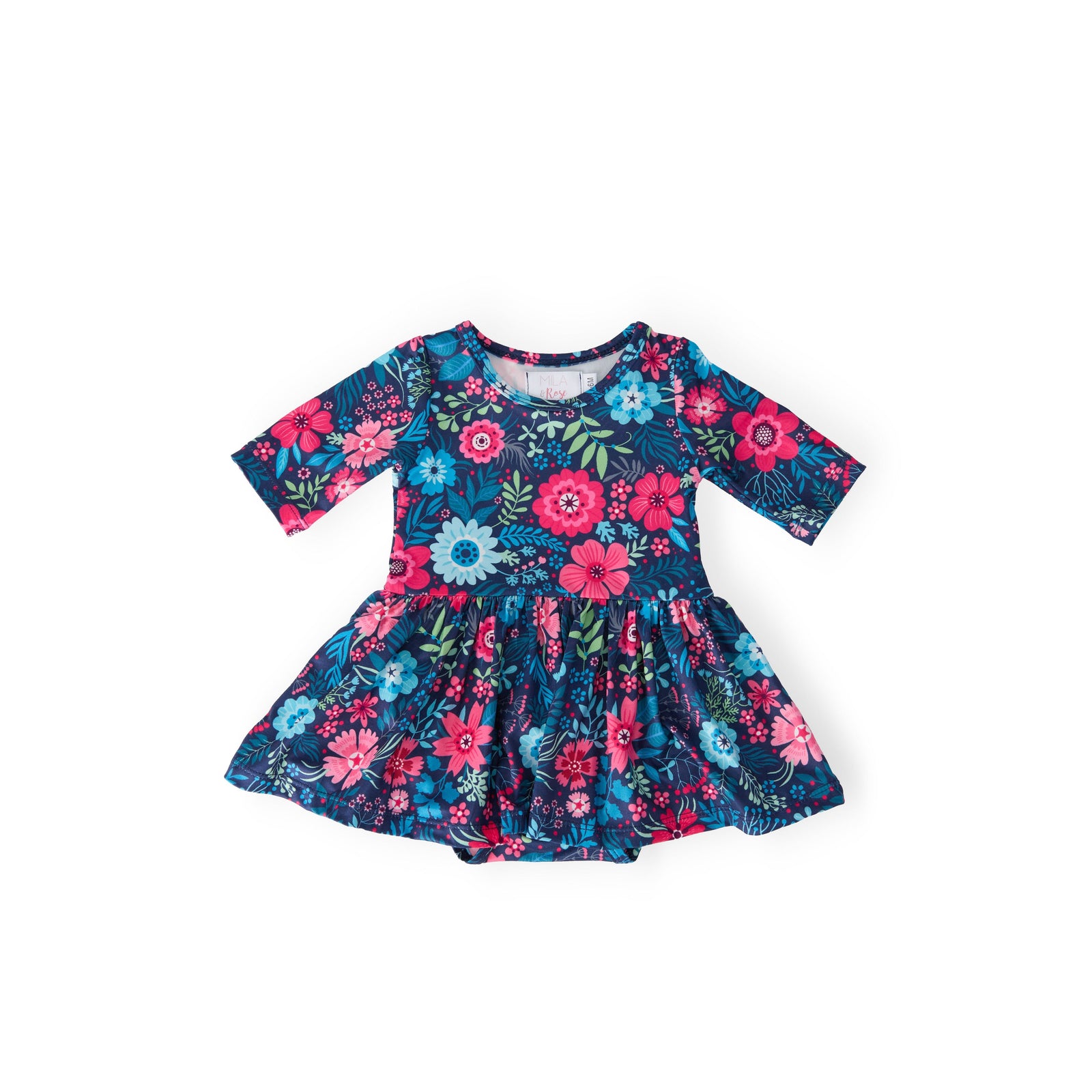 Sweet Gardenia 3/4 Twirl Bodysuit