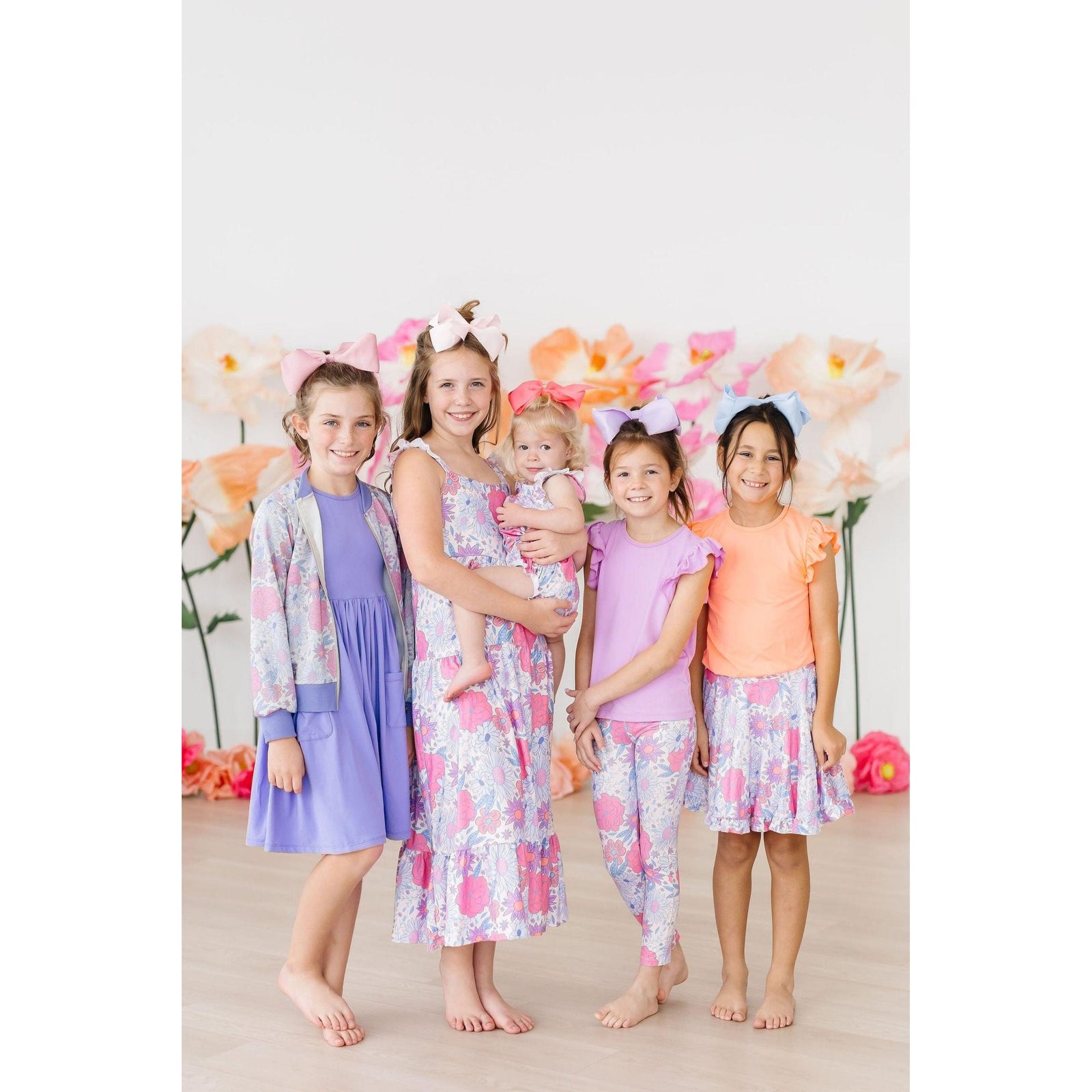 Sweet Springtime Ruffle Maxi Dress