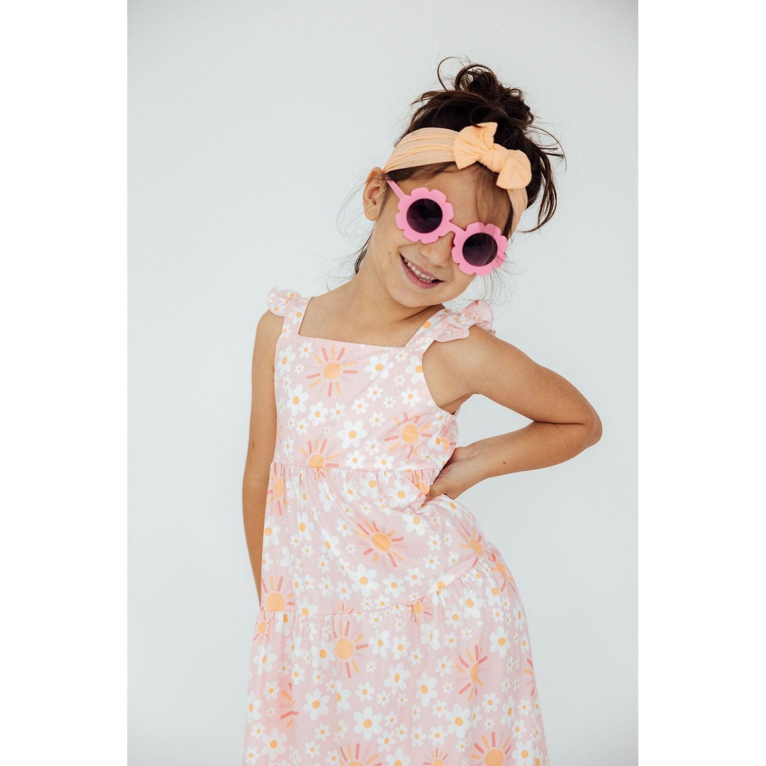 Sweet & Sunny Ruffle Maxi Dress