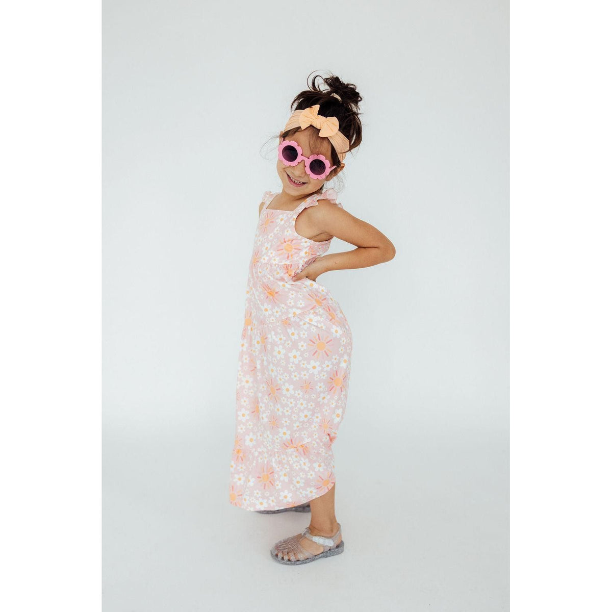 Sweet & Sunny Ruffle Maxi Dress