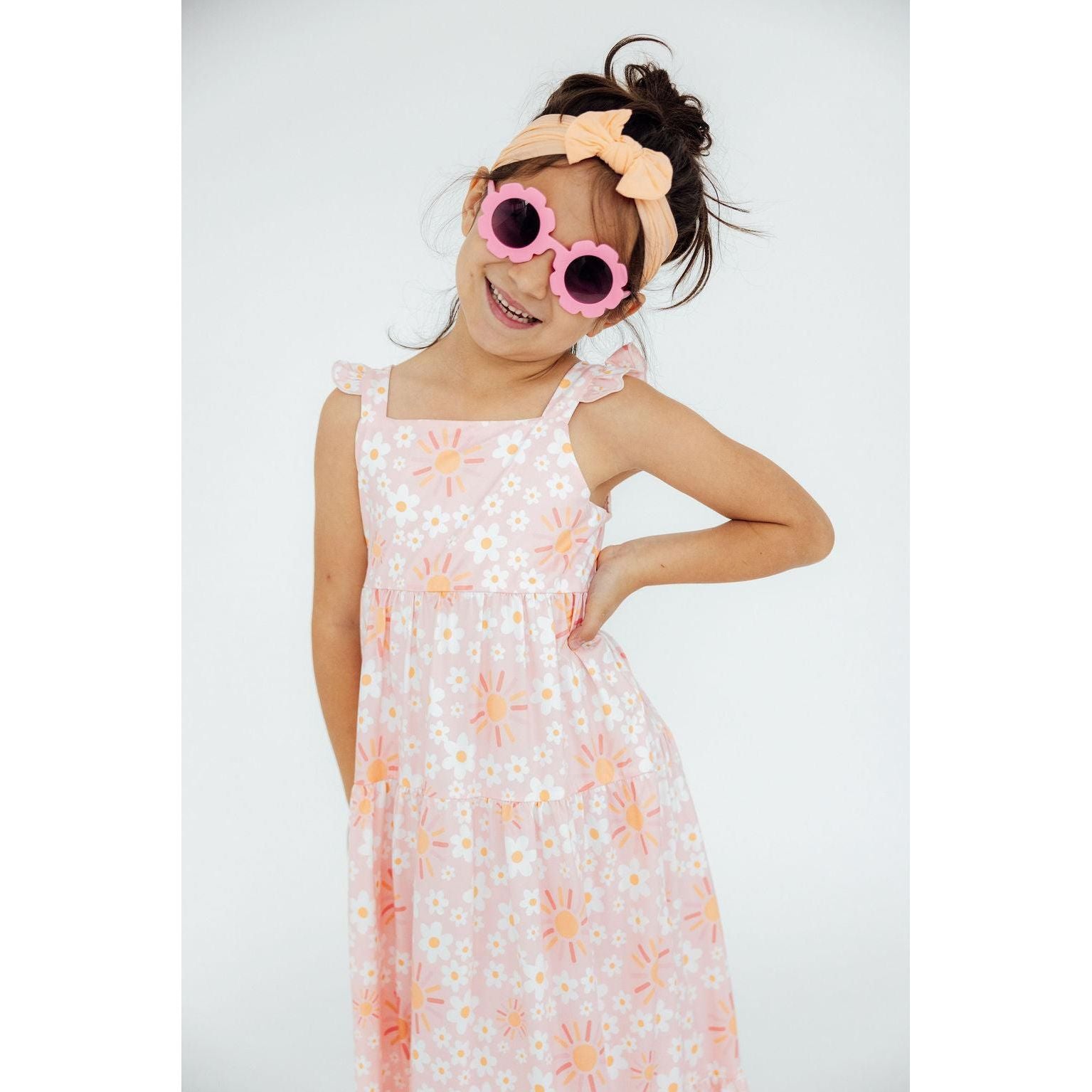 Sweet & Sunny Ruffle Maxi Dress