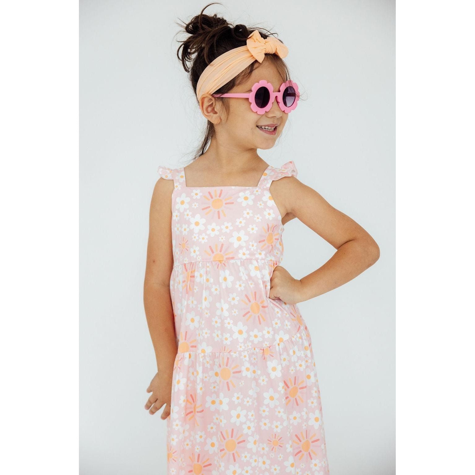 Sweet & Sunny Ruffle Maxi Dress