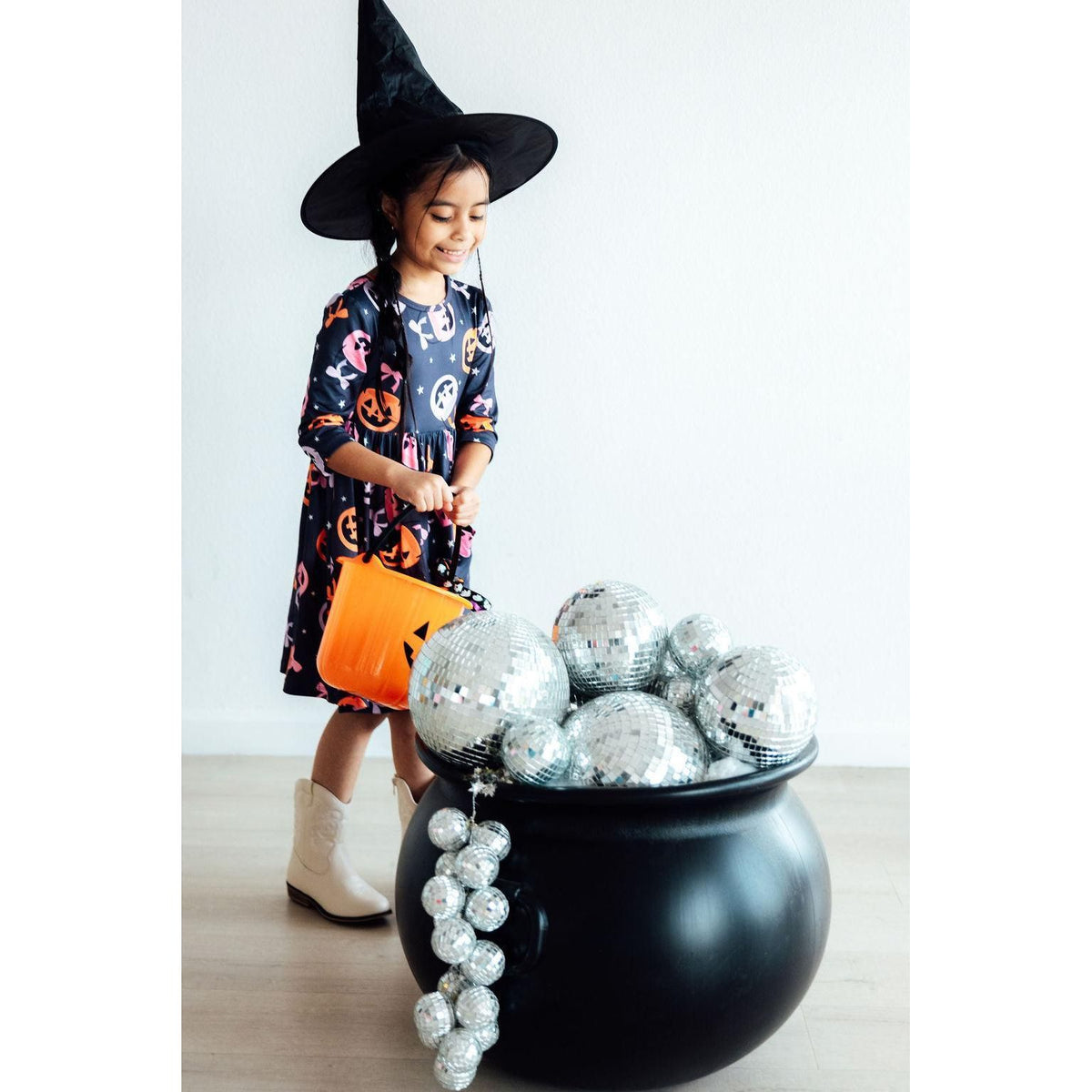 Sweet Tooth 3/4 Sleeve Pocket Twirl Dress