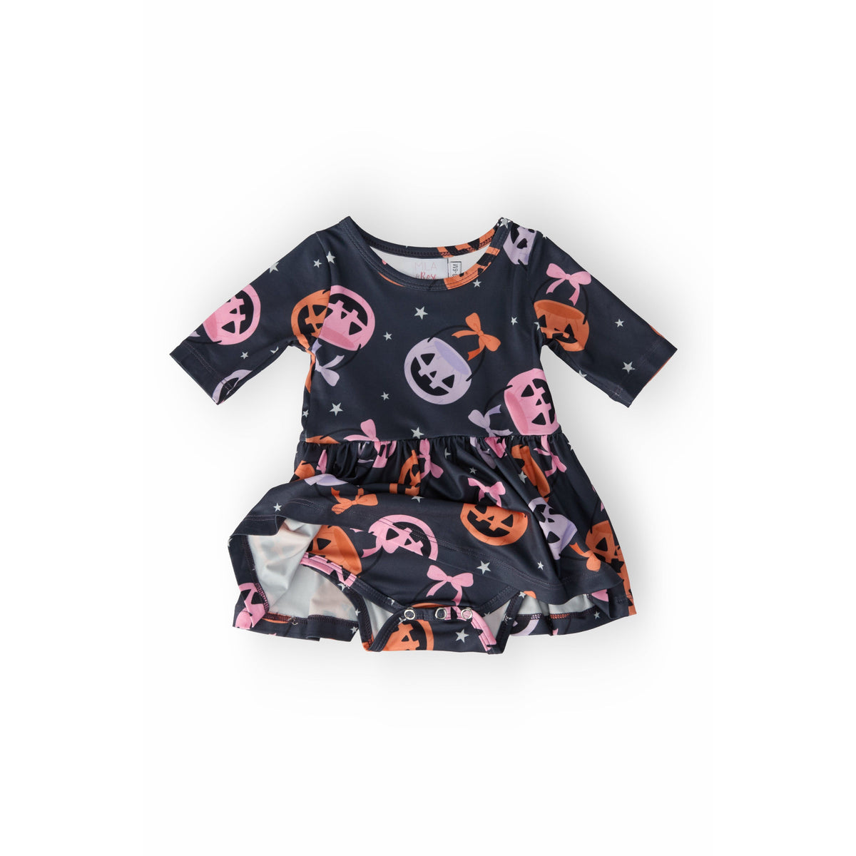 Sweet Tooth 3/4 Sleeve Twirl Bodysuit