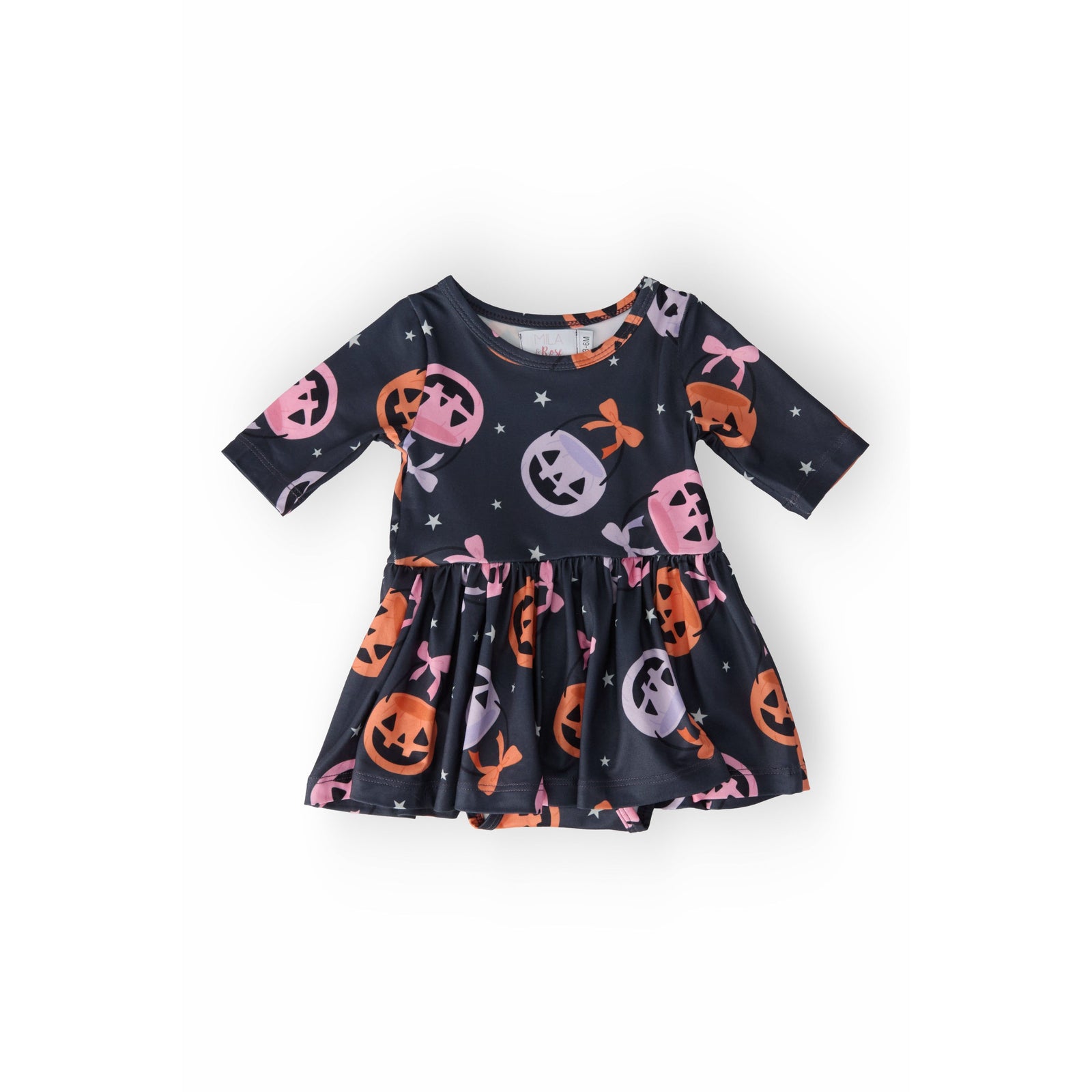 Sweet Tooth 3/4 Sleeve Twirl Bodysuit